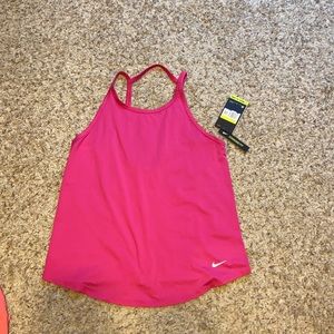 Pink Nike tank top